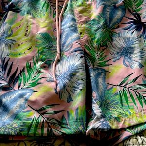 Tropical Floral Print Shorts